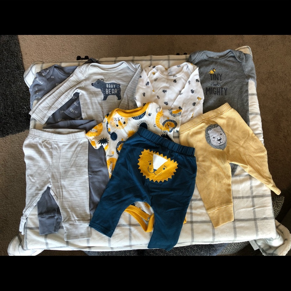 9 item 6 month baby boy bundle